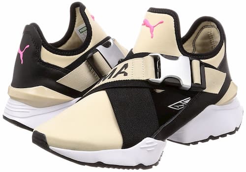 Lightweight Puma Women's Muse Eos Wn S Cement Leather Sneakers-4 New trends