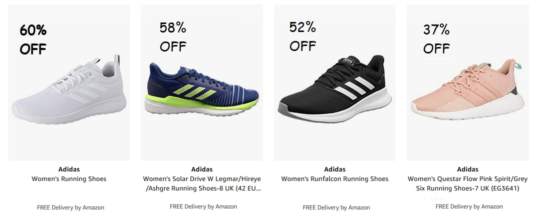 Adidas Women's Shoes SALE in amazon