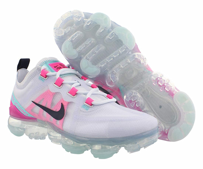 Nike Air Vapormax 2019 pink/white color Women's Running Shoes
