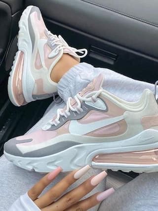Nike Air max light pink shoes