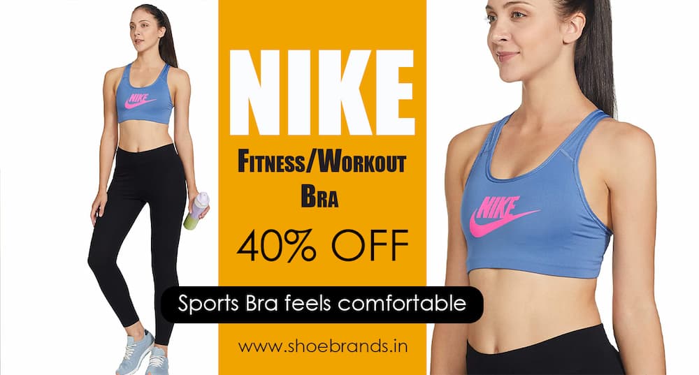 NIke sports bra, best Fitness and workout bra for women